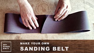 Make Your Own Sanding Belt [upl. by Gertruda924]