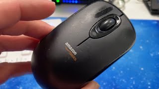 Amazon Basics Wireless Mouse with USB Nano Receiver Review [upl. by Artur]