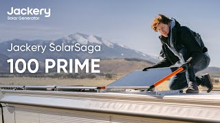 Premium DIY solar panel  Jackery SolarSaga 100 Prime [upl. by Olifoet]