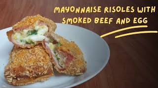 RISOLES MAYONNAISE WITH SMOKED BEEF AND EGG [upl. by Deeyn]