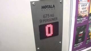 Motala Hissar Elevator  Östermalmstorg Metro library [upl. by Acirre]