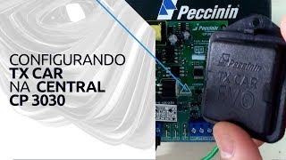 Configurando TX Car EVO na Central de Comando Motor Gatter Peccinin [upl. by Andromada]