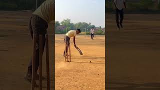 How close was the ball to the stumps cricket cricketlover cricketball yorkerball [upl. by Amar]