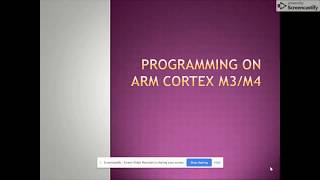 Introduction to ARM Cortex M3M4 Architecture PART 1 [upl. by Winton]