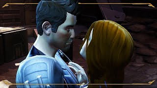 SWTOR™  Theron Shan kiss quotId do anything to protect youquot💕 Fractured Alliances  Jedi Knight [upl. by Alburga]