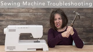 Sewing Machine Troubleshooting [upl. by Therine]