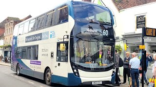 FRV  Stagecoach South Route 60  Chichester  Midhurst  11273  SN69 ZGJ  Enviro 400 MMC [upl. by Schulze]