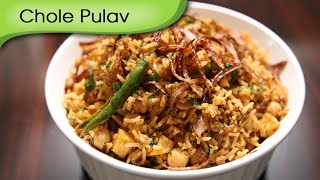 Chole Pulav  Quick And Easy To Make Main Course Rice Recipe  Ruchis Kitchen [upl. by Stace]