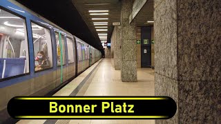 UBahn Station Bonner Platz  Munich 🇩🇪  Walkthrough 🚶 [upl. by Euqilegna]