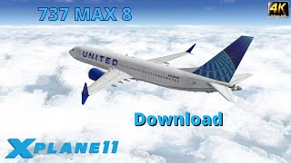 737 Max Download Zibo Quality  X Plane 11 [upl. by Eded]