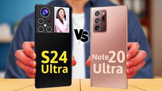 Samsung S24 Ultra 5G vs Samsung Note20 Ultra 5G [upl. by Micco980]