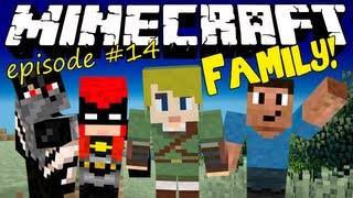 Minecraft Family 14 NO QUARTZ [upl. by Aimahs]