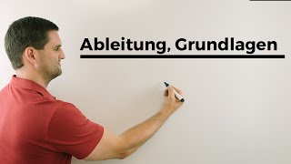 Ableitung Grundlagen quotschnellesquot Ableiten  Mathe by Daniel Jung [upl. by Lerrad]