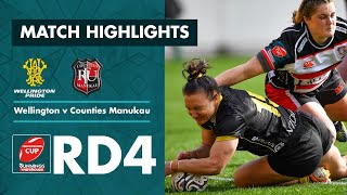 RD 4 HIGHLIGHTS  Wellington v Counties Manukau Farah Palmer Cup 2021 [upl. by Anyl]