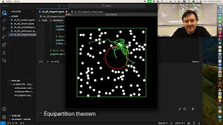 MSN 514  Lecture 15 Brownian motion Equipartition Langevin dynamics [upl. by Igig240]