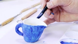 14 air dry clay techniques [upl. by Ellerey]