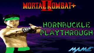 Mortal Kombat II Plus Hornbuckle Playthrough MAME 1080p 60fps [upl. by Ahsilrak]