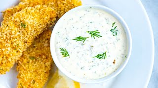 How to Make the Best Homemade Tartar Sauce [upl. by Atnuahc]