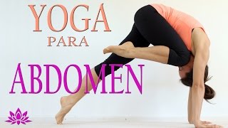 Yoga para ABDOMEN PLANO 30 min  Clase 3 [upl. by Adnauqal]