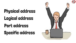 Physical address Logical address Port address and Specific address in networking  TechTerms [upl. by Eimme573]