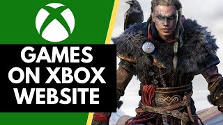 How To Buy Xbox Console Games From Xbox Website [upl. by Taam]