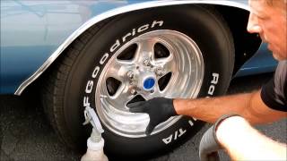 Mag Wheel Polishing Meguiars acid based wheel cleaner and mag wheels [upl. by Allys]