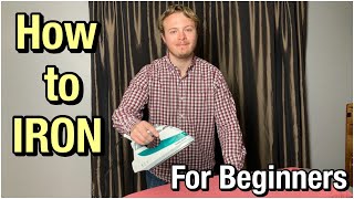 How to Properly IRON a TShirt Beginners Guide on How to Iron Clothes [upl. by Andersen57]