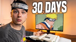 I Learned Japanese in 30 Days to Watch Anime Without Subtitles [upl. by Akkin373]