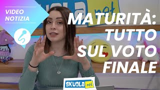 Maturità 2021 voto finale come funziona [upl. by Tera]