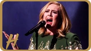 Adele Sings Hello LIVE in First TV Performance in 3 Years [upl. by Lund282]