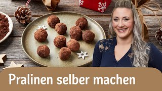 Pralinen selber machen 🍫  schnell amp einfach  REWE Deine Küche [upl. by Kubetz974]