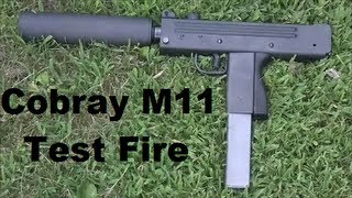 Cobray M11 Test Fire Uncut [upl. by Jonathon]