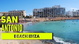 IBIZA San Antonio Beach  Must See amp Do  Travel Guide [upl. by Monarski774]