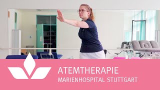 Atemtherapie bei und nach Lungenerkrankungen  Physiotherapie Marienhospital Stuttgart [upl. by Ileyan]