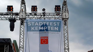 Stadtfest Kempten Allgäu 2024 Teil1 von 2 [upl. by Trude]