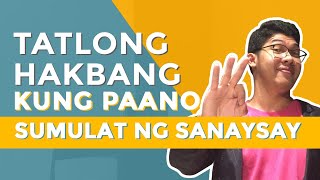 3 HAKBANG SA PAGSULAT NG ESSAY O SANAYSAY [upl. by Drol]