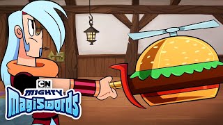 VLOG Excaliburger Magisword  Mighty Magiswords  Cartoon Network [upl. by Artie]