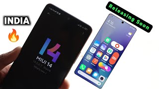 MIUI 14 Update India amp Global Update Launching Soon  MIUI 14 [upl. by Goldshell]