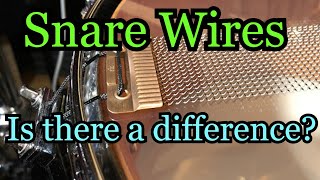 Do Snare Wires Make a Difference  PureSound quotEqualizerquot Snare Wire Review and Comparison [upl. by Perrine]