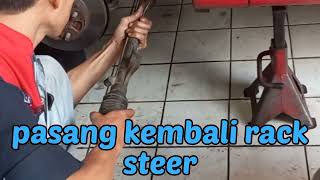 cara ganti bearing pinion steer ayla agya [upl. by Schriever264]