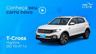 Volkswagen TCross Highline 250 TSI 2023  Unidas Livre [upl. by Maretz]