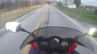 2002 honda VFR800 VTEC review [upl. by Iatnwahs404]