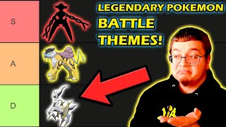 Ranking EVERY Legendary Pokémon Theme Tier list [upl. by Nnair796]