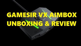 Gamesir vx2 aimbox UNBOXING AND REVIEW [upl. by Neurath]