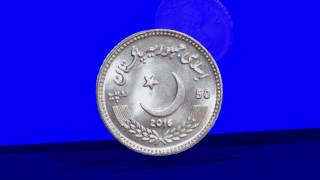 Edhi commemorative coin of Rs 50 [upl. by Wolsniw]