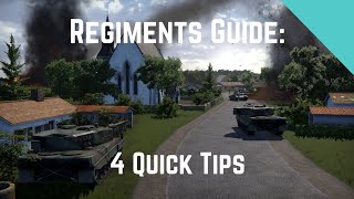 Regiments Tutorial 4 Tips to Make you Better at the Game [upl. by Conlin]