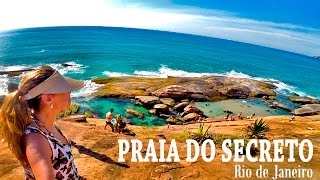 Praia do Secreto  o Caribe Carioca [upl. by Roybn]