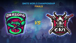 SMITE WORLD CHAMPIONSHIP  FINALS  Jade Dragons Vs Oni Warriors [upl. by Andromeda]