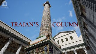 quotHISTORY IN 3Dquot  ANCIENT ROME 320 AD  Trajans column FULLPAINTED 3D reconstruction [upl. by Quince102]