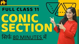 Conic Sections Class 11 in Hindi [upl. by Levey894]